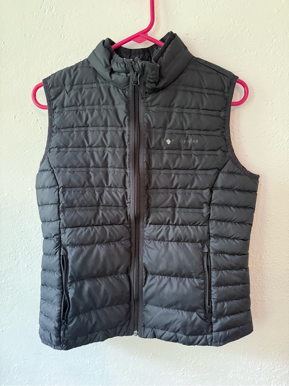 Columbia Black Quilted Insulated Vest